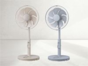 触れたら止まる、だから安心　「タッチストップ DCリビング扇風機」を4月中旬に新発売