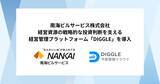「南海ビルサービス株式会社、経営資源の戦略的な投資判断を支える経営管理プラットフォーム「DIGGLE」を導入。全社同一指標で状況を把握できる環境を整備し、迅速かつ的確な意思決定の実現を目指す」の画像1