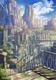 「人気アニメで美術設定を手がけた背景デザイナー・金平和茂新作版画発表展を開催」の画像4