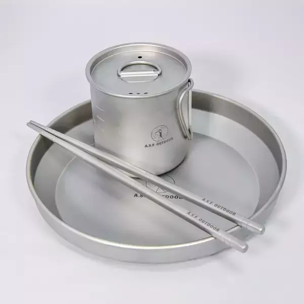 軽量なのに丈夫！防災にも使える完売したチタン製ギア3種が新しくなって1月19日から順次発売！