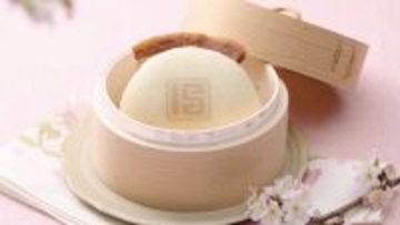 岩崎本舗の“ご縁をむすぶ”春限定「えんむすび印角煮まんじゅう」登場