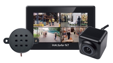 フォークリフトによる対人事故防止を実現AI警報システム「HAISafer N7」新発売