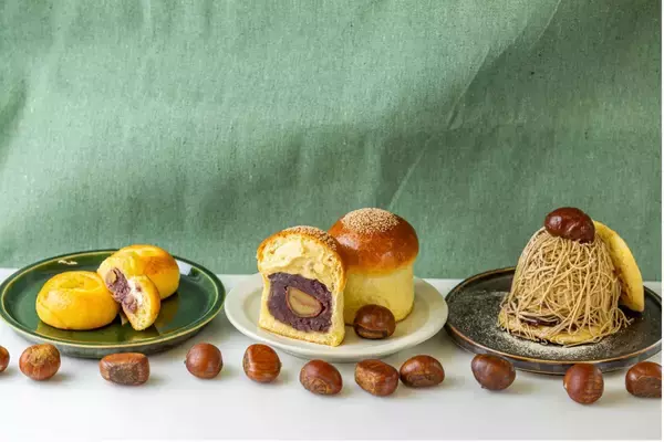 和洋折衷スイーツのあんことバターの専門店「熱海ばたーあん」に秋がやってくる！栗をまるごと1粒包んだ秋限定の「熱海ばたーあんパン」が9/5(土)に発売