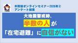 「【アンケート結果】大地震警戒時、半数が「在宅避難」に自信がない」の画像1