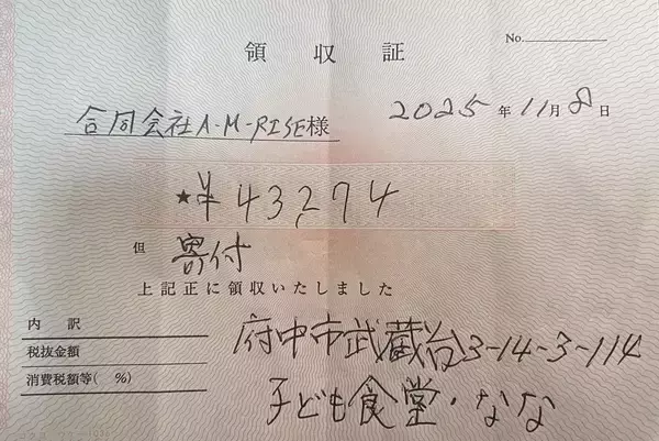 「府中のパーソナルジム健想「チャリティスクワット」で子供食堂に43,274円を寄付」の画像
