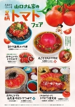 弾ける新鮮さ！初夏の味わい「トマト」が主役の山口さん家の足柄トマトフェアが6/8より開幕！