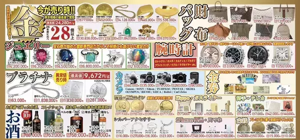 「7月限定！さすがや「シルバー製品 高額買取キャンペーン」開催！」の画像
