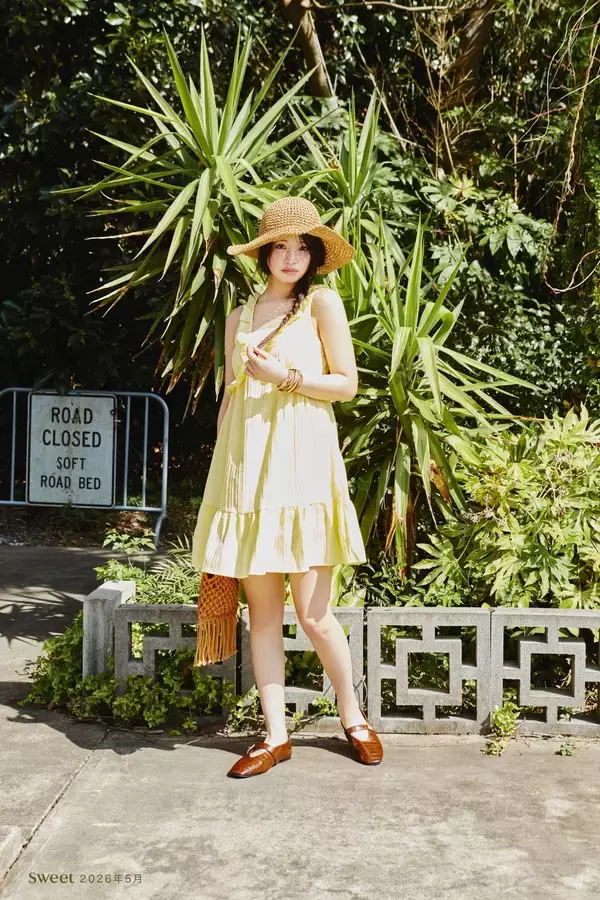 「「SHEIN」と人気ファッション誌『sweet』がコラボレーション！モデル・女優として活躍中の横田真悠さん着用の今季トレンドコーデを公開」の画像