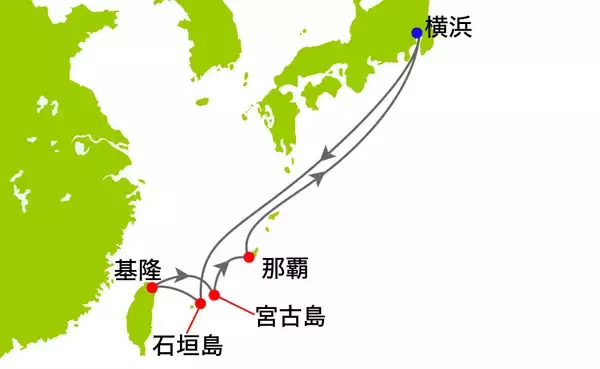 「人気客船「ダイヤモンド・プリンセス」台湾・沖縄チャータークルーズ　2027年ゴールデンウィークの早期予約開始」の画像