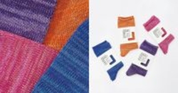 奈良の靴下工場発、“漕いで編む”体験から生まれた「CHARICKS CRAFT」新発売異素材×ローゲージでふっくら軽やかな履き心地