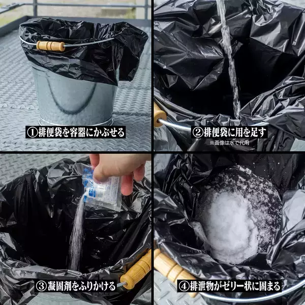 「アニメ『エヴァンゲリオン』シリーズの世界観を取り入れた防災用緊急トイレパックが発売」の画像