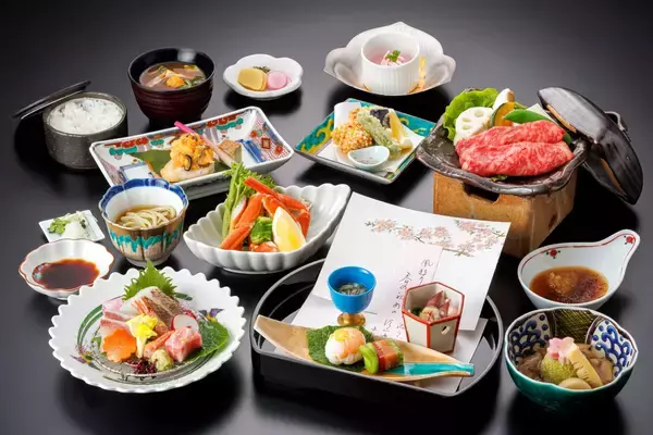 「【大江戸温泉物語わんわんリゾート 矢田屋松濤園】季節を彩る春の会席がスタート」の画像