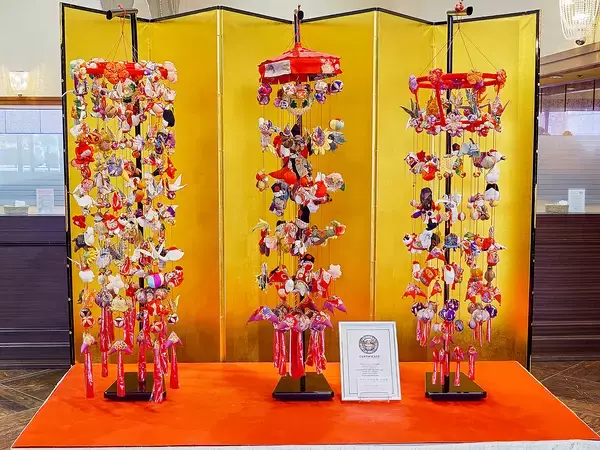 「ホテル東京ガーデンパレス　第7回春の装飾　大つるし飾り展　～約3000個の雛の飾り物～「雪国越後三大つるし雛・山形県湊町酒田の傘福®・宮城県大崎市のつるし飾り展」つるし雛装飾と新潟物産展開催のお知らせ」の画像