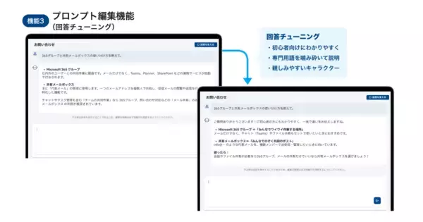 「AIエージェント型チャットボット「OPTiM AIRES」、OCR機能・分岐型ガイド・プロンプト編集機能を追加」の画像