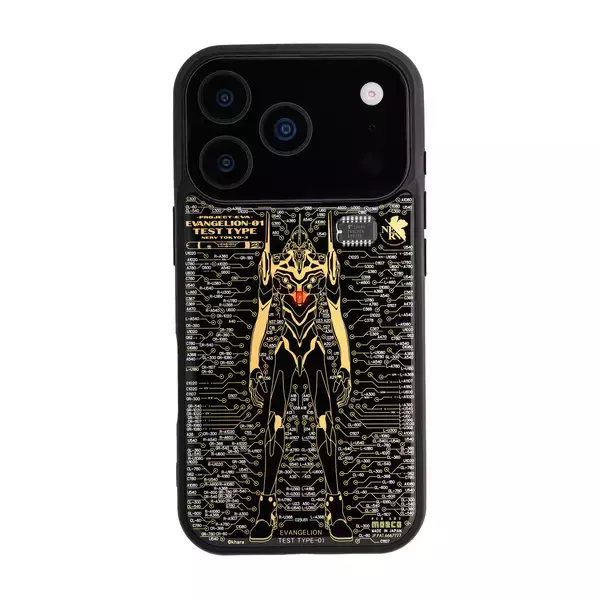 電池無しでLEDが光るiPhone 17用ケースに『エヴァンゲリオン』が登場　基板の配線パターンで緻密に描いたアートデザイン「エヴァンゲリオン初号機」と「NERV」、「エヴァンゲリオン第13号機」デザインの3種を同時リリース