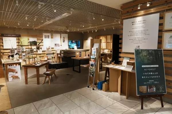 「【東京・新宿で開催中】林野火災を乗り越えた「被災木」が新たな価値へ。「RE:FOREST いわての森と人のあたらしいものがたり」」の画像