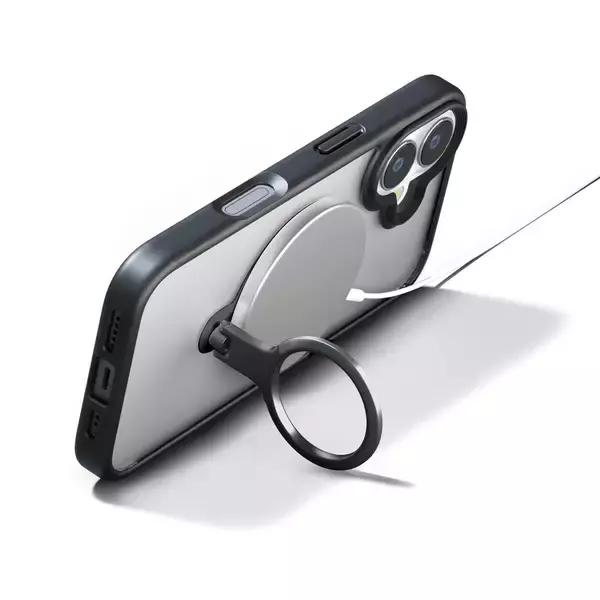 「【厚さ6mm】動画視聴中しながら充電できる！MagSafe対応 リングホルダーが登場」の画像