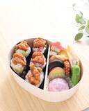 「＜地雷也＞×＜銀座若菜＞コラボ！ 専門店の味のかけ合わせ・スペシャル天むす弁当限定販売」の画像2