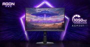 AGON、1秒間に最大1050回画面更新するゲーミングモニター「AGP257FT」発表