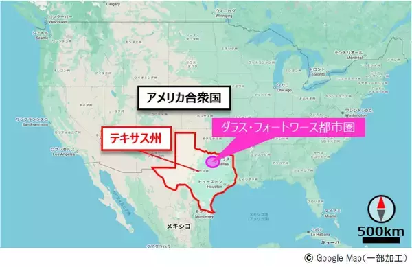 「当社初のアメリカにおける戸建住宅分譲事業『（仮称）Saddlebrook（サドルブルック）』に参画しますアメリカ有数のビジネス拠点テキサス州ダラス・フォートワース都市圏で全97戸を分譲」の画像