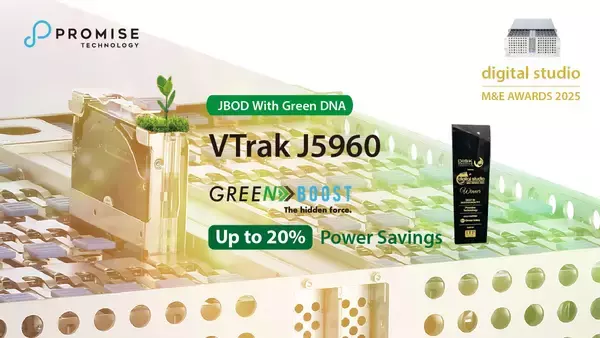 メディア＆エンターテインメント業界で高い評価　PROMISE Technology、「Digital Studio India M&E Awards 2025」にて「Best in Sustainability Award」を受賞