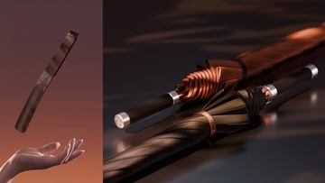 老舗洋傘メーカー・トンボ洋傘前原光榮商店は、ジャパンモビリティショー2025に出展中のトヨタ自動車「センチュリークーペ」にて専用設計の傘の制作に携わりました。