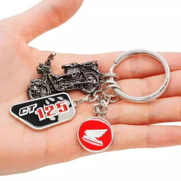 「●1000個限定●Honda ハンターカブ CT125 キーチェーン　 BLACK EDITION、予約開始！」の画像