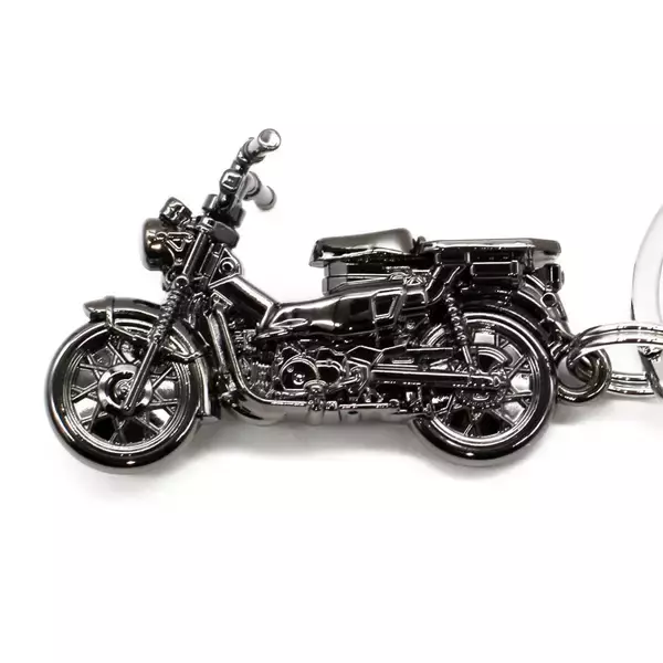 「●1000個限定●Honda ハンターカブ CT125 キーチェーン　 BLACK EDITION、予約開始！」の画像