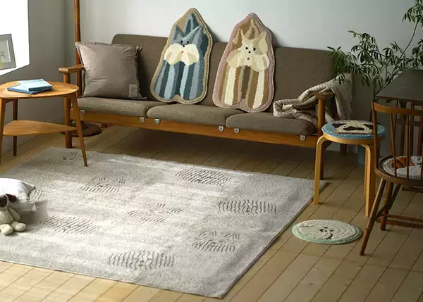 家族と過ごす時間が、もっと愛おしくなる。インテリアショップ「cucan」×人気ブランド「メゾン・テリア」が贈る、限定コラボ ラグ＆マット、雑貨が新登場！