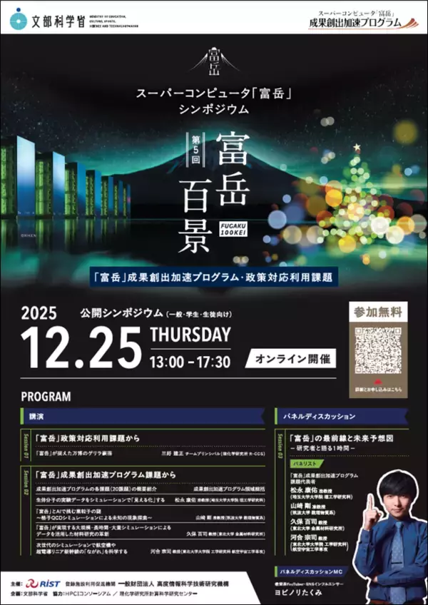 第5回　スーパーコンピュータ「富岳」シンポジウム 富岳百景