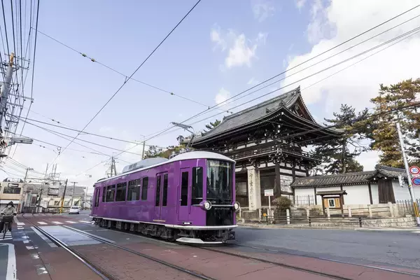 「嵐電　新型車両「KYOTRAM」（「きょうとらむ」）が 「JIDAデザインミュージアムセレクションVol.27」に選定されました　」の画像