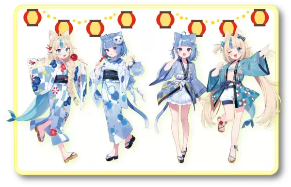 「人気VTuber『Sameko Saba＆海月雲ろあ POPUP STORE 海神祭』を渋谷の「東京アニメセンター」にて開催！」の画像