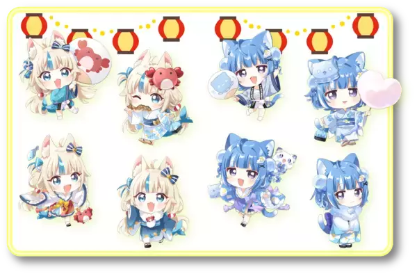 「人気VTuber『Sameko Saba＆海月雲ろあ POPUP STORE 海神祭』を渋谷の「東京アニメセンター」にて開催！」の画像