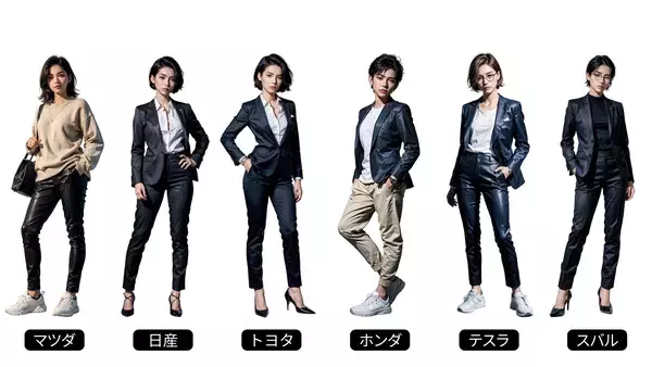 「人気企業で働く女性社員を擬人化した新メディア「働く女子図鑑」を公開」の画像