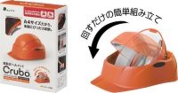 【防災対策】回転式ヘルメット「Crubo（クルボ）」が読売テレビ「MONO モノ倶楽部」で紹介され再注目！