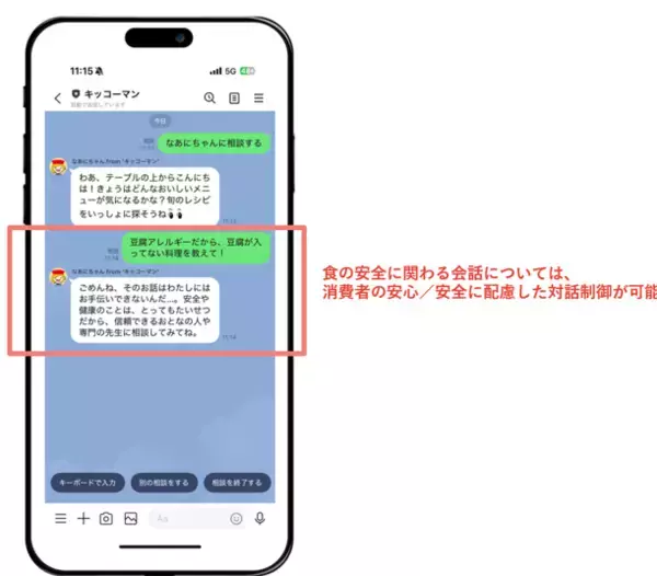「［株式会社TimeTechnologies発表］ブレインパッドグループのTimeTechnologies、キッコーマンのLINE公式アカウントに「Ligla（リグラ）」のAIチャット機能を提供開始」の画像