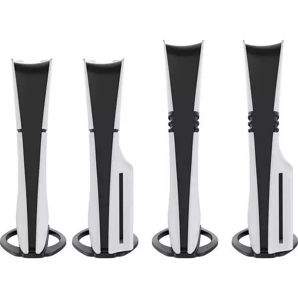 「PS5 Pro／PS5 slim本体をしっかり固定できる縦置きスタンド」の画像