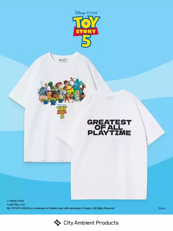 「City Ambient Products「トイ・ストーリー5」の世界観を表現したエクスクルーシブTシャツコレクションを発売」の画像