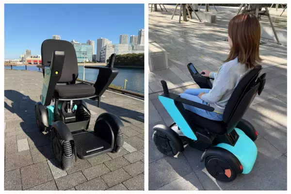 「ELEMOs初の歩行領域モビリティ「たのシーモ」ー怖くない・難しくない・そして楽しいー航続距離30kmの電動走行チェアが12/24(水)販売開始」の画像