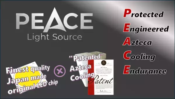 日本発、新たに進化型LED光源「PEACE光源」を定義グランツテクノロジー株式会社が海外発信を開始