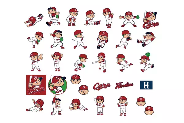 「ガチャCAN自販機限定「カープ コラボアクリルキーホルダー」を3月18日より販売開始」の画像