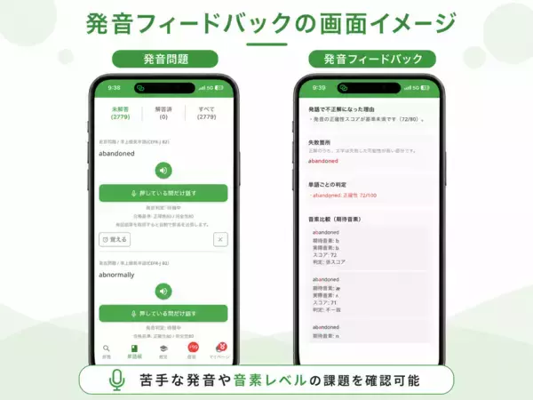 「絶対に忘れないAI辞書＆単語帳アプリ「DiQt（ディクト）」が、23言語の発音問題をリリース！」の画像