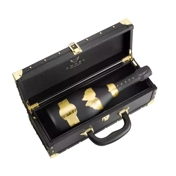 「ラグジュアリーシャンパーニュ“ANGEL CHAMPAGNE”ブランドの原点『ANGEL CHAMPAGNE NV Brut Black』に新色『ANGEL CHAMPAGNE NV Brut Black Gold』登場！」の画像