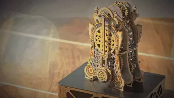 「日本初上陸！組み立てる楽しさ×動かす喜び　組立式置時計「Magic Clock」4/21発売」の画像