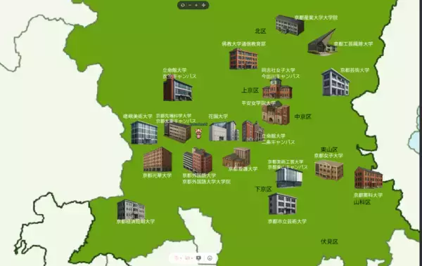 「高校生の進路選択を支援するPost@library(メタバース図書館)― 全国大学マップを公開 ―」の画像