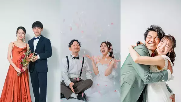 梅雨は前撮りの“狙い目”。湿気を気にせず撮れるセルフウェディングフォトスタジオが東京で限定キャンペーン