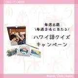 「2月のハワイ語月間「マヒナ・オレロ・ハワイ」を記念して、ハワイ語クイズキャンペーンを実施！」の画像2