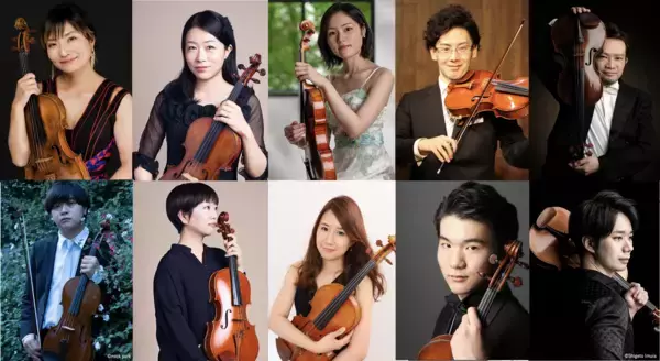 「全員がヴィオラ奏者！　唯一無二のアンサンブル、ヴィオラ演奏集団SDA48　須田祥子インタビュー到着＆プログラム発表！　3月1日(日) 第一生命ホール　いよいよ開催！」の画像