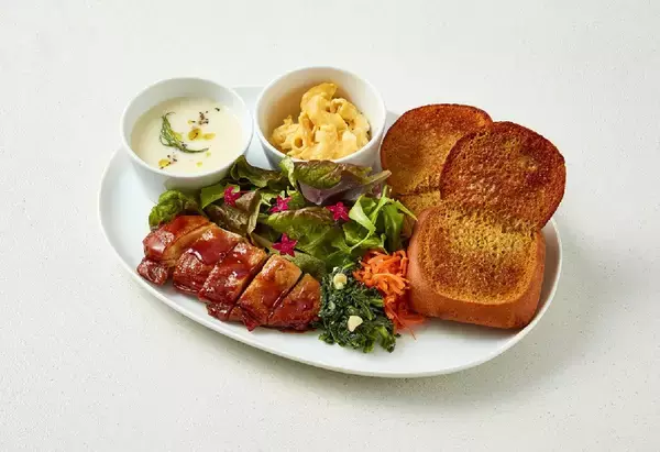 「enoak × ZENB｜新商品「ZENBブレッドふわもちロール」を味わう“春待ちプレート”を期間限定提供」の画像