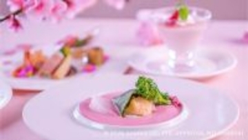 春筍や鰆、桜鯛など春の味覚を詰め込んだ贅沢コースが期間限定で登場HELLO KITTY SMILE『春限定コース』 3月14日より提供開始